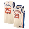 Män New York Knicks Tröja Mikal Bridges Nike 2025-26 City Edition Vit Swingman Män New York Knicks Tröja Mikal Bridges Nike 2025-26 City Edition Vit Swingman